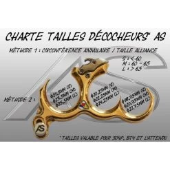 ARC SYSTEME - Décocheur 304 P Laiton -Outils De Tir À L'arc Et De Chasse Boutique arc systeme decocheur 304 p laiton 2