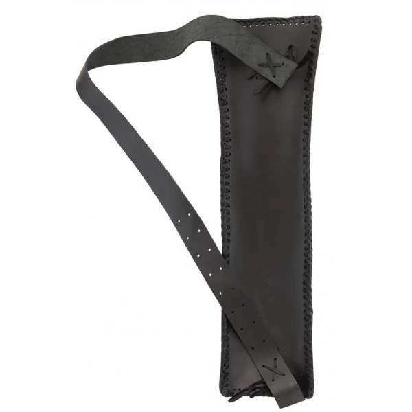 BUCK TRAIL - Carquois Dorsal TUPELO Cuir Noir