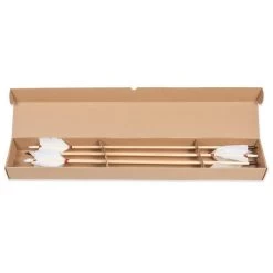 BUCK TRAIL - Flèche Flu-Flu Bois (x6)