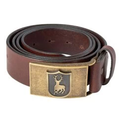 DEERHUNTER - CEINTURE Cuir 8112 Cognac Brown