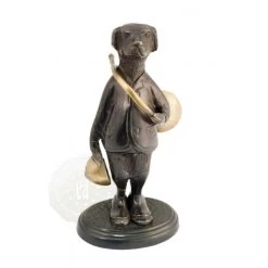 NA - Sujet En Bronze : CHIEN