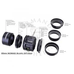 SHREWD - Lentille FEARTHER VISION Verde Vitri NOMAD -Outils De Tir À L'arc Et De Chasse Boutique shrewd lentille fearther vision verde vitri nomad 2