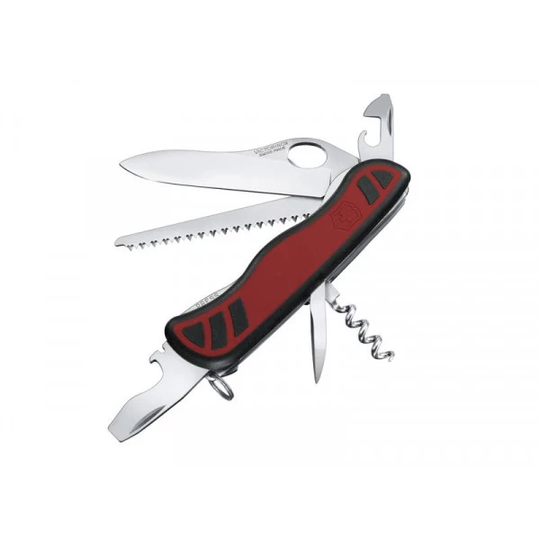 VICTORINOX - FORESTER GRIP ONE HAND BI-MATIERE ROUGE 1 VICTORINOX - FORESTER GRIP ONE HAND BI-MATIERE ROUGE